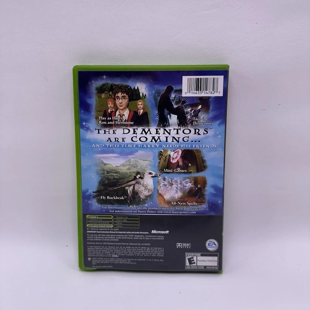 Harry Potter and the Prisoner of Azkaban (Microsoft‎ Xbox, 2004) COMPLETE